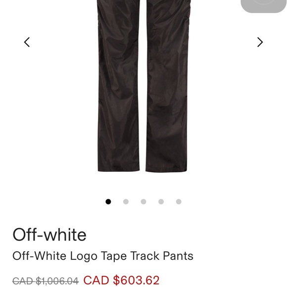 Off-White Diagonals Trackpants (100%real Authentic) - Picture 5 of 8